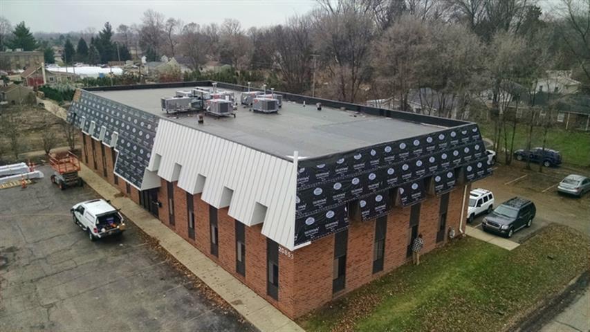 Building renovation project- Dixon Roofing Contractor Michigan
