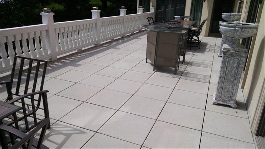 Roof Top Paver System- Dixon Roofing Contractor Michigan